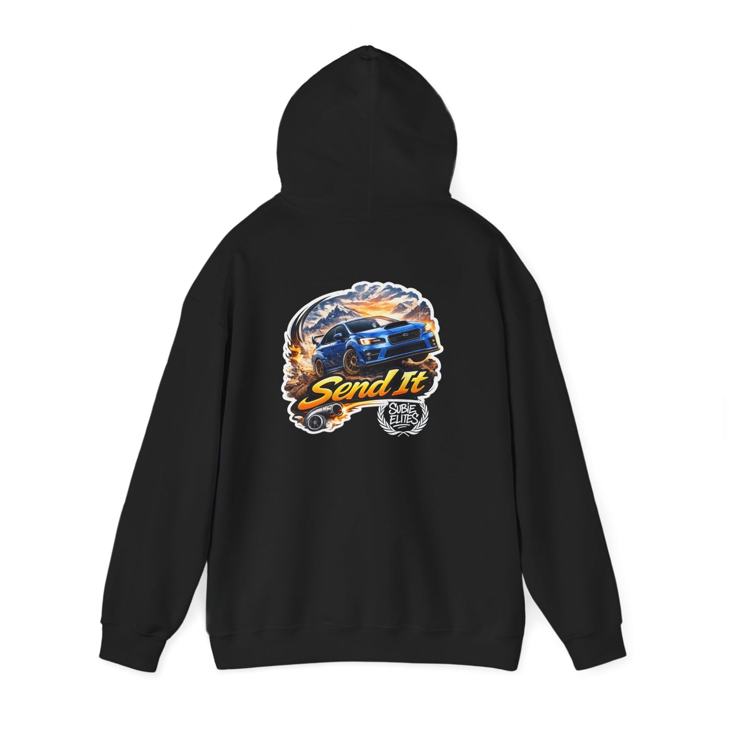 Subie Elites "Send It" Subaru WRX Hoodie — Car Graphic Pullover