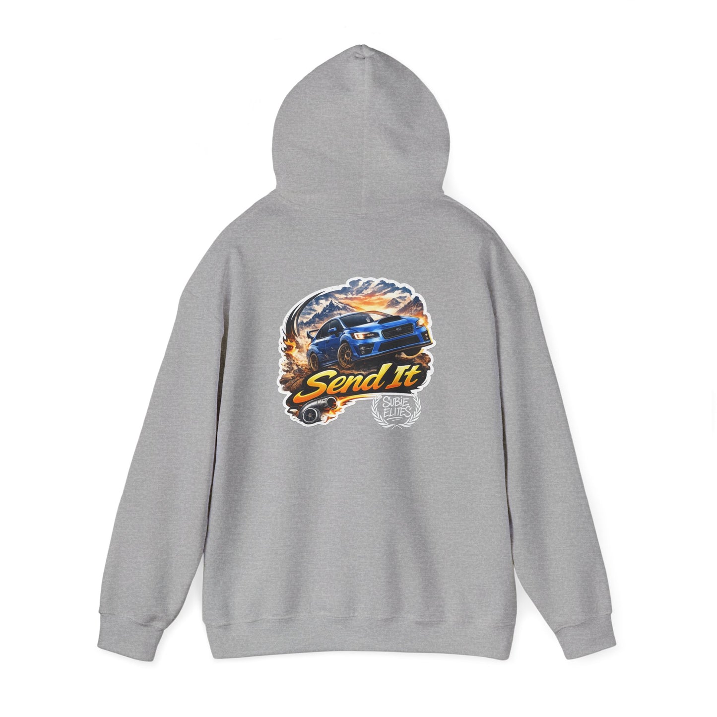 Subie Elites "Send It" Subaru WRX Hoodie — Car Graphic Pullover