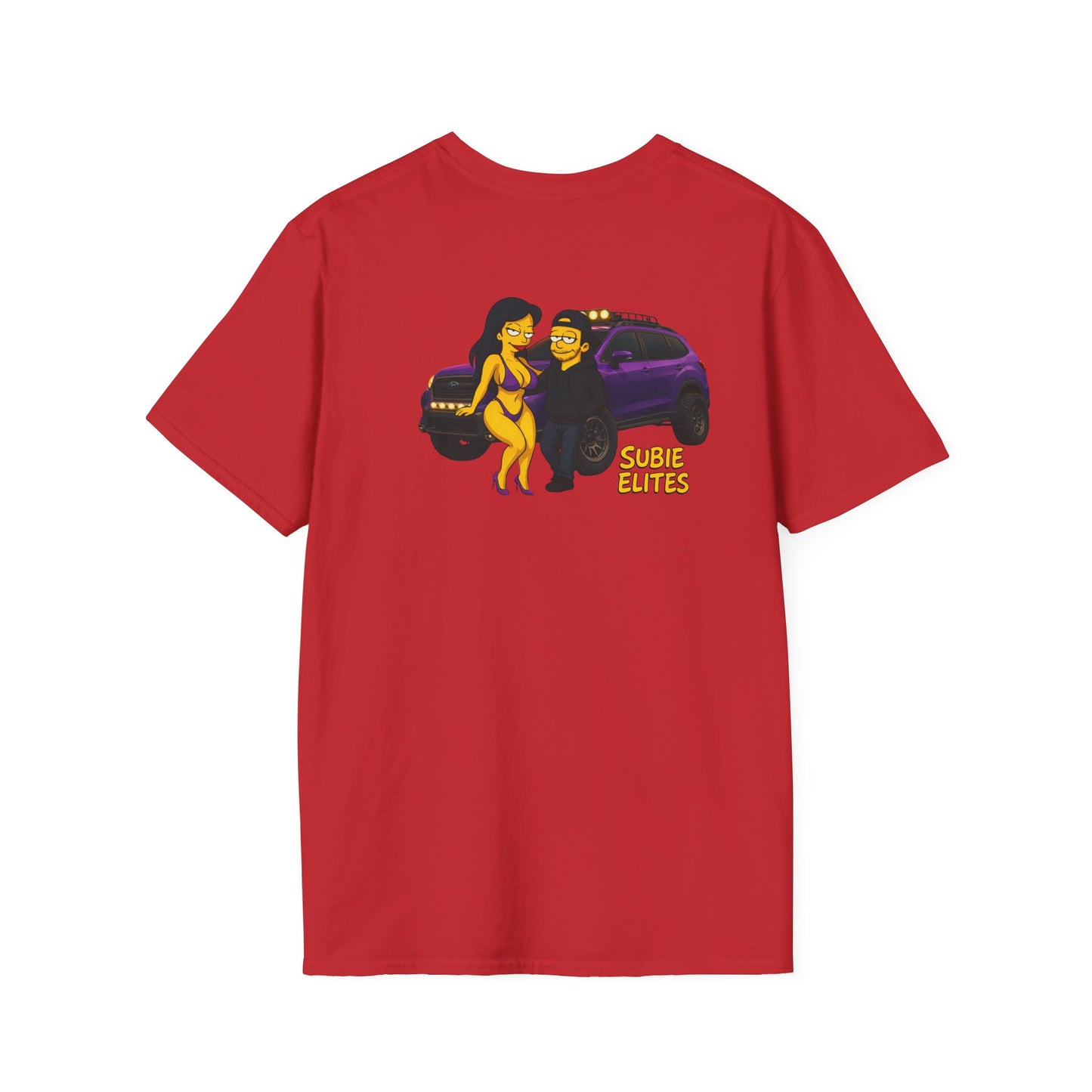 Subie Elites Ascent cartoon couple T-Shirt