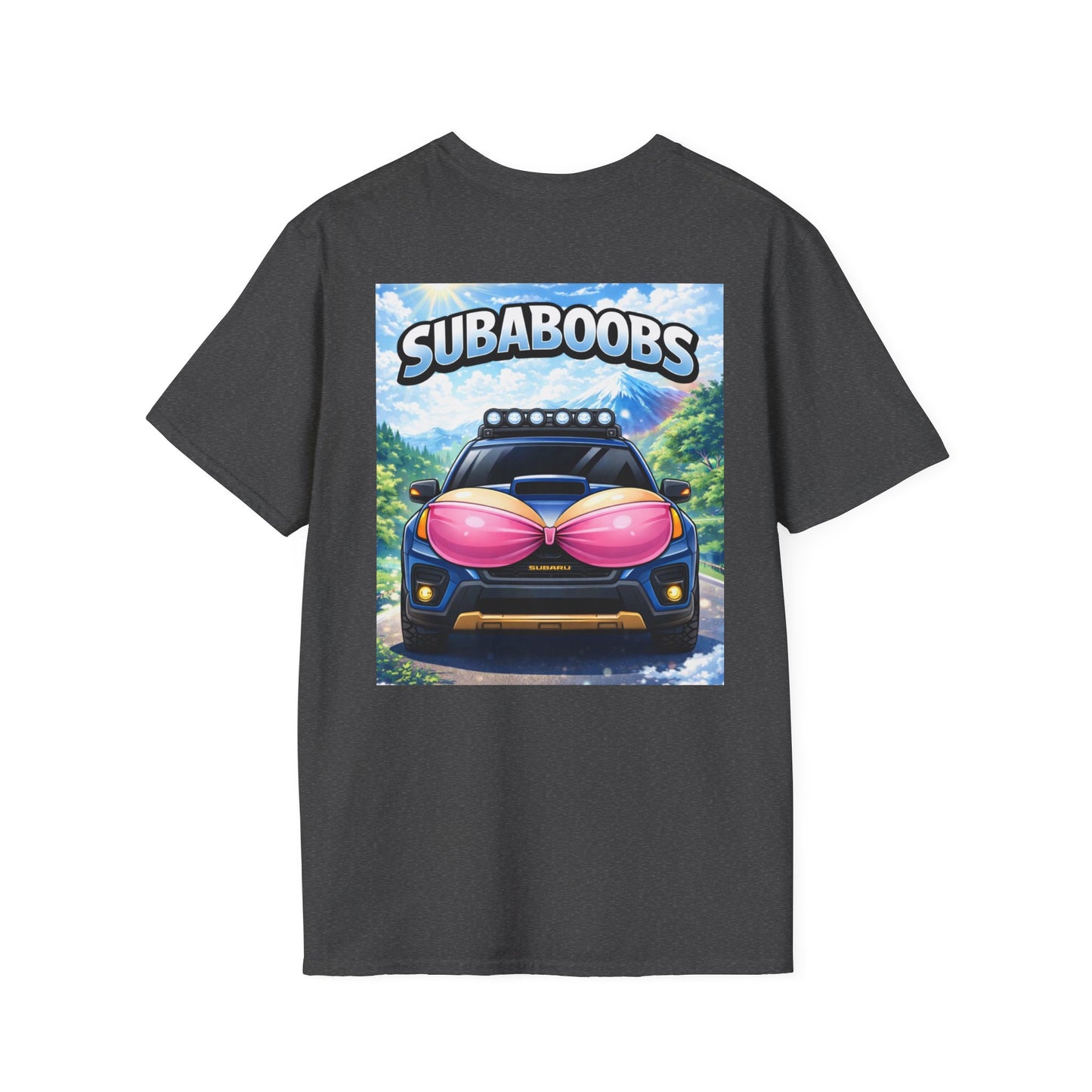 SubaBoobs Forester Wilderness Subaru Tee — 'Subie Elites' Graphic Car T-Shirt