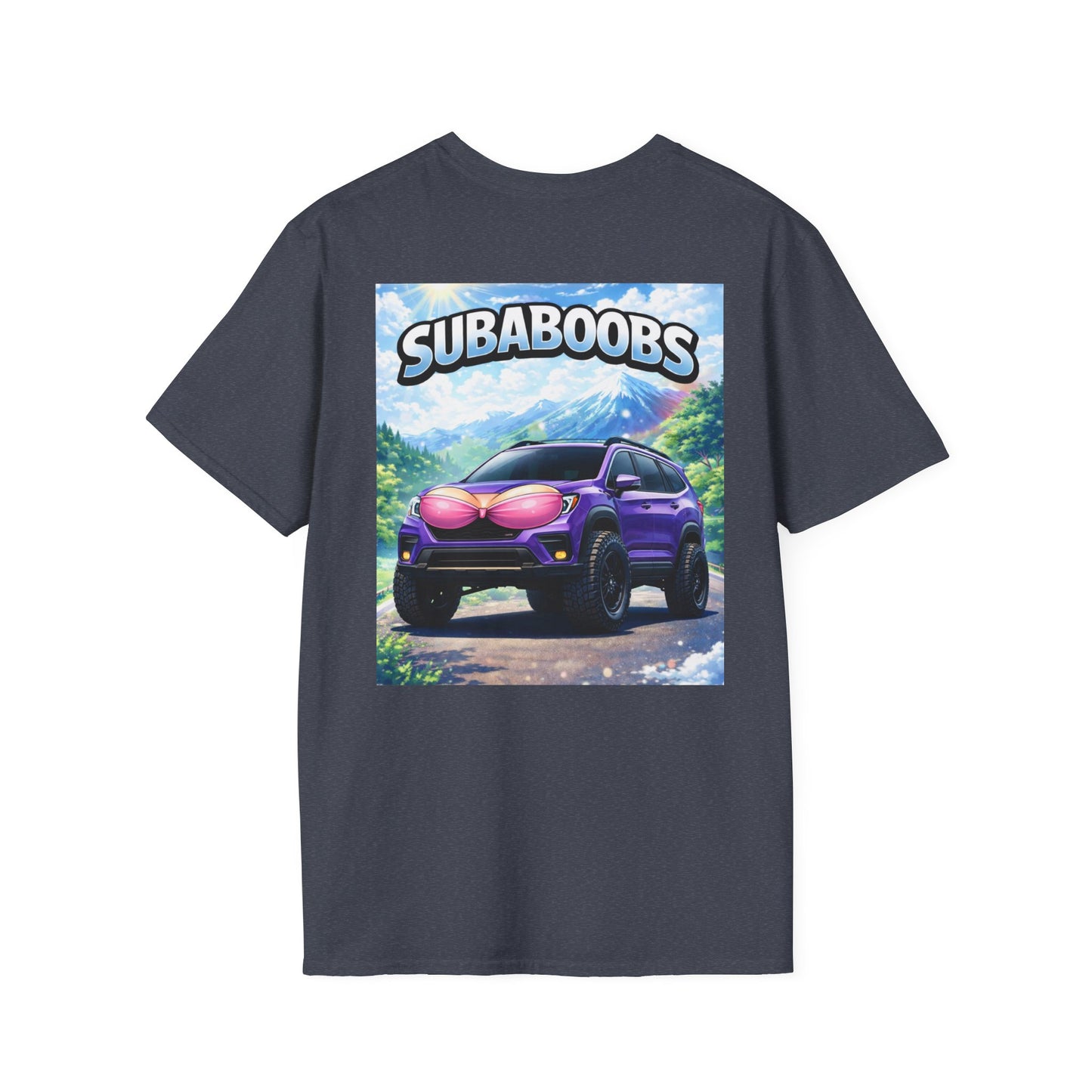 SubaBoobs Ascent Subaru Graphic T-Shirt – "Subie Elites" Back Print Car Tee