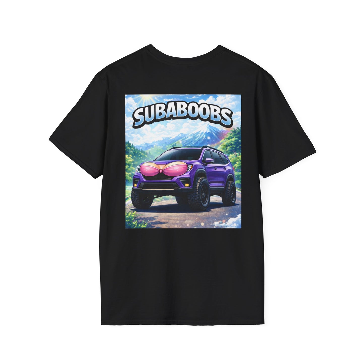 SubaBoobs Ascent Subaru Graphic T-Shirt – "Subie Elites" Back Print Car Tee