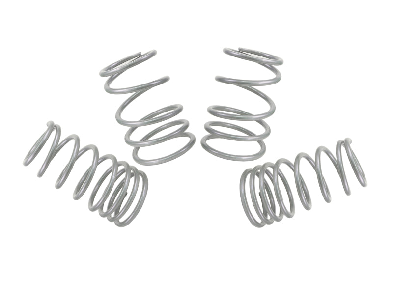 Whiteline 04-07 Subaru STi performance lowering springs for enhanced performance and vehicle appearance.