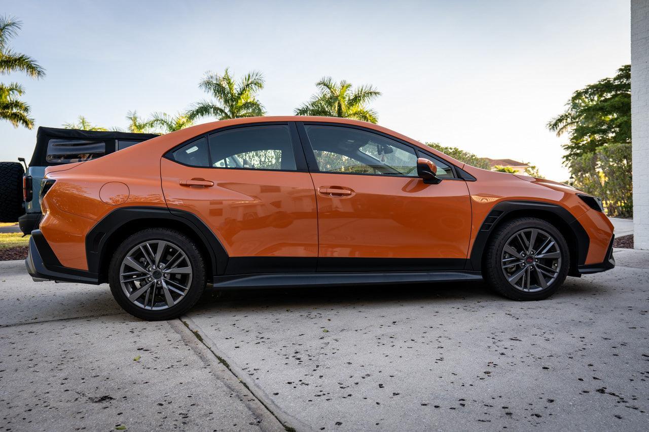 3D Carbon Exterior Lower Door Protection Kit - 2022+ Subaru WRX