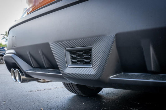 3D Carbon F1 Rear Fog Trim Overlay - 2022+ Subaru WRX-Subie Elites LLC
