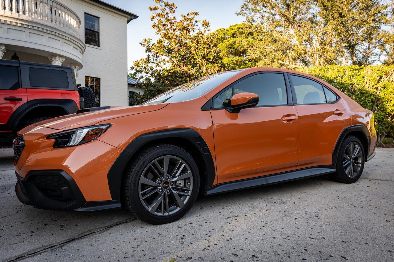 3D Carbon Quarter Window Trim Overlay - 2022+ Subaru WRX