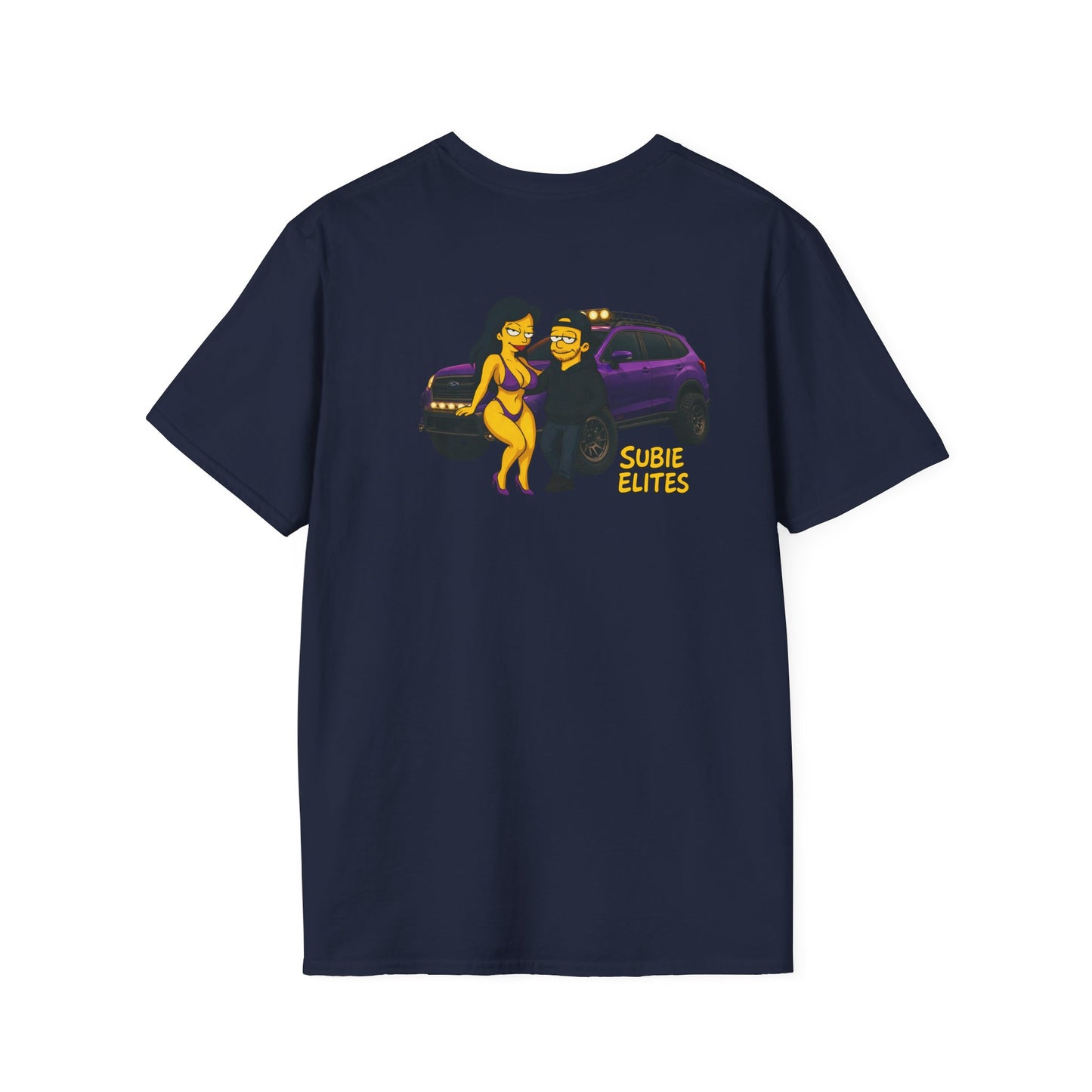Subie Elites Ascent cartoon couple T-Shirt