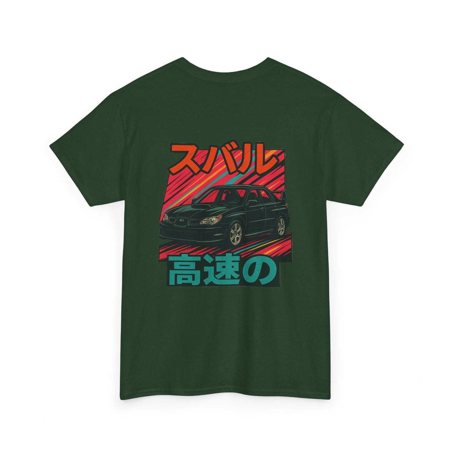 Subaru Retro JDM Tee — Vintage Racing Graphic T-Shirt