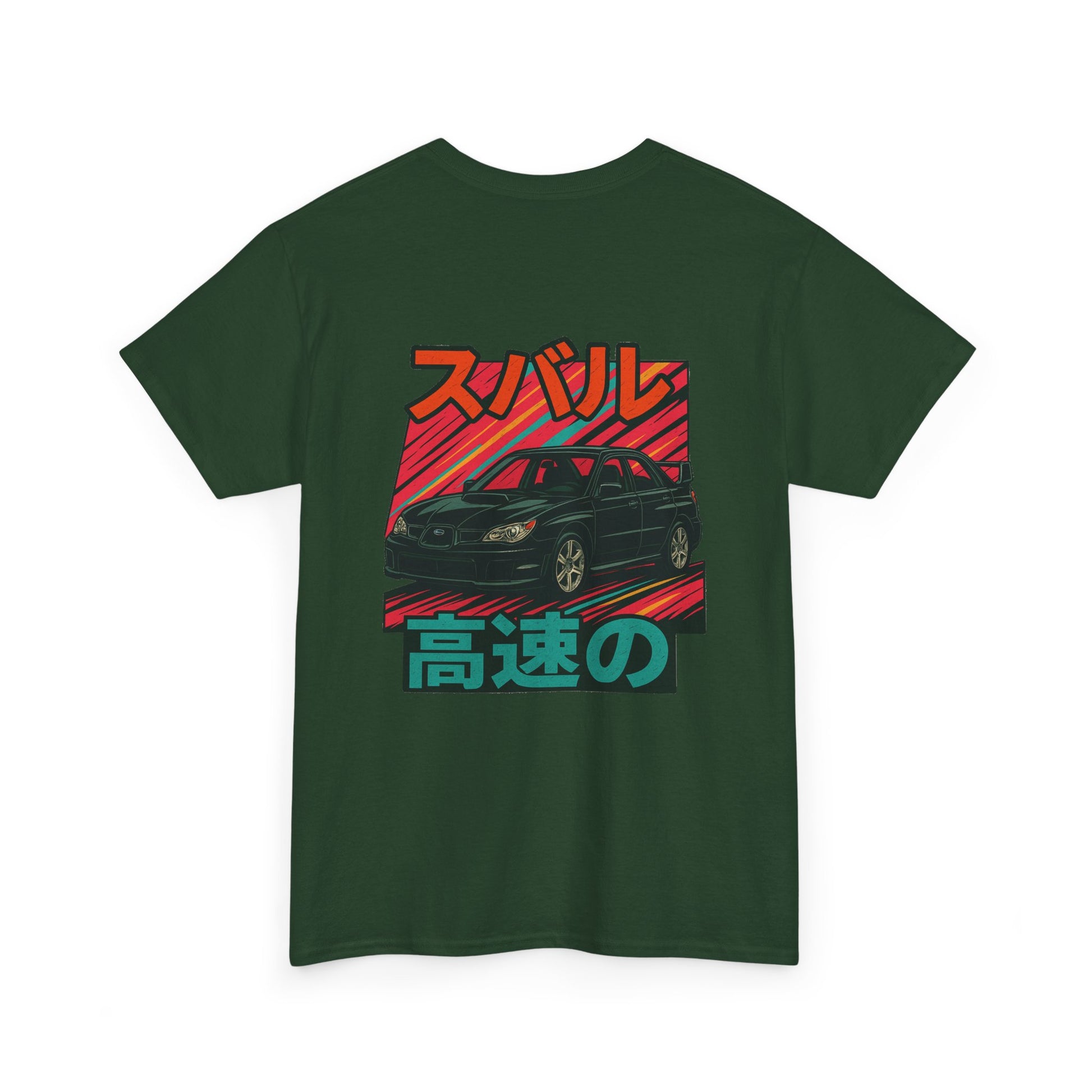 Subaru Retro JDM Tee — Vintage Racing Graphic T-Shirt