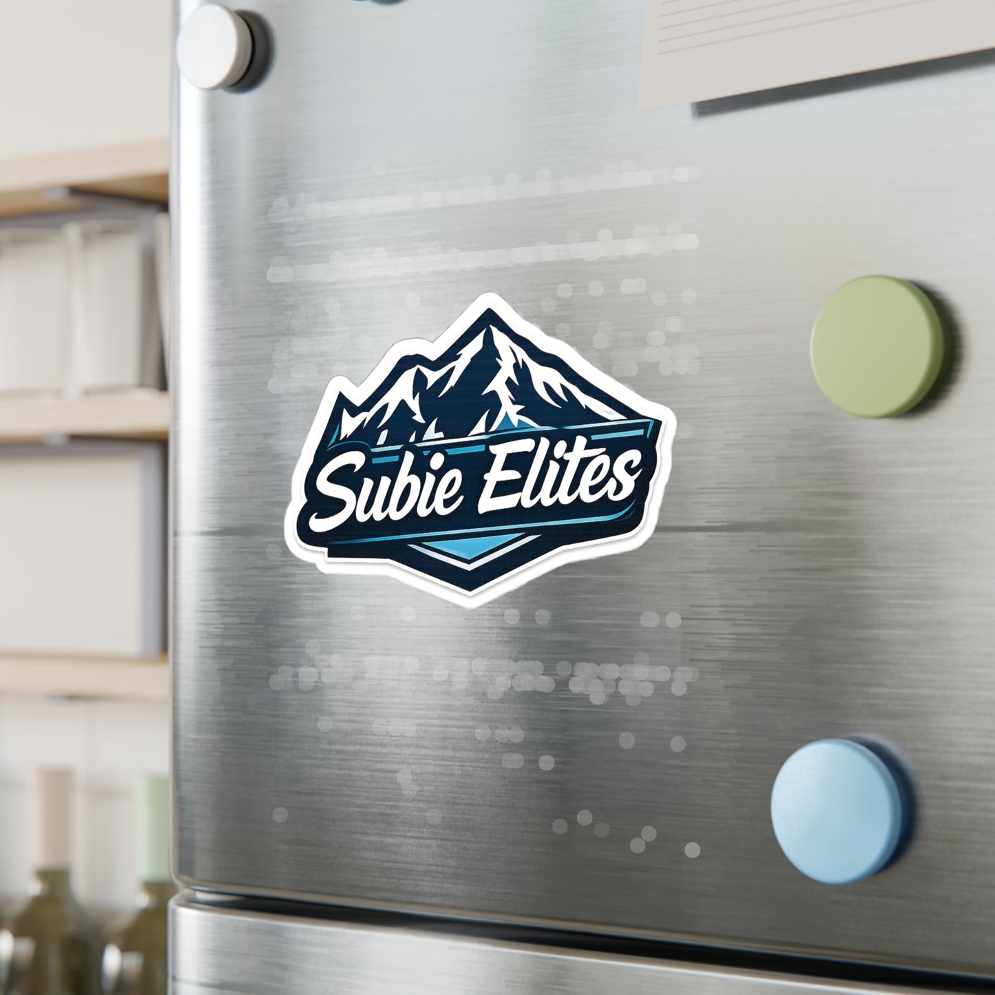 Subie Elites Mountain Logo Vinyl Sticker —Subaru Enthusiast Car & Window Decal
