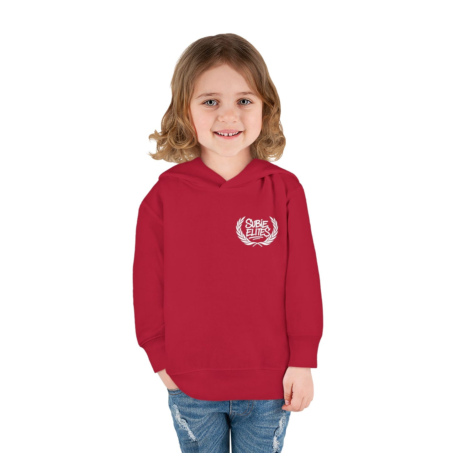 Kids' Fleece Hoodie - Retro Racing Design