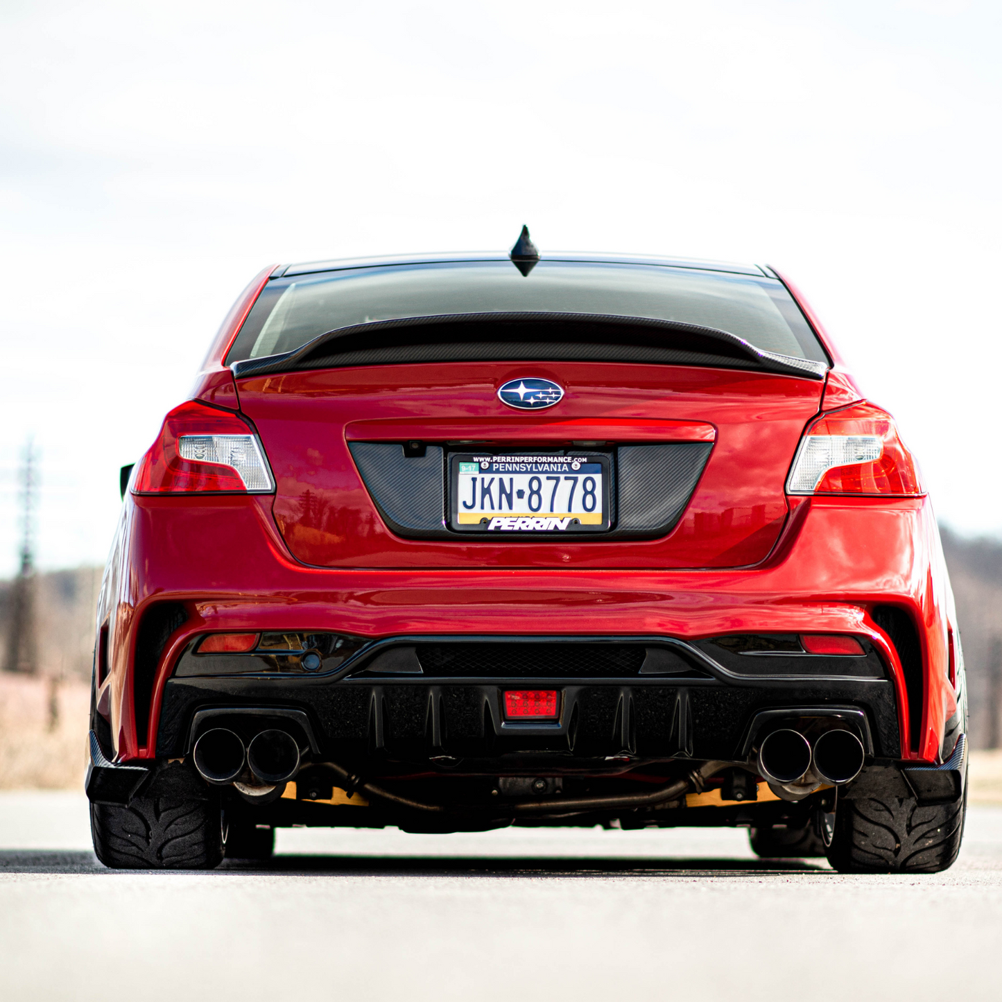 JDMuscle [15-21 WRX/STI] VS Style Rear Bumper