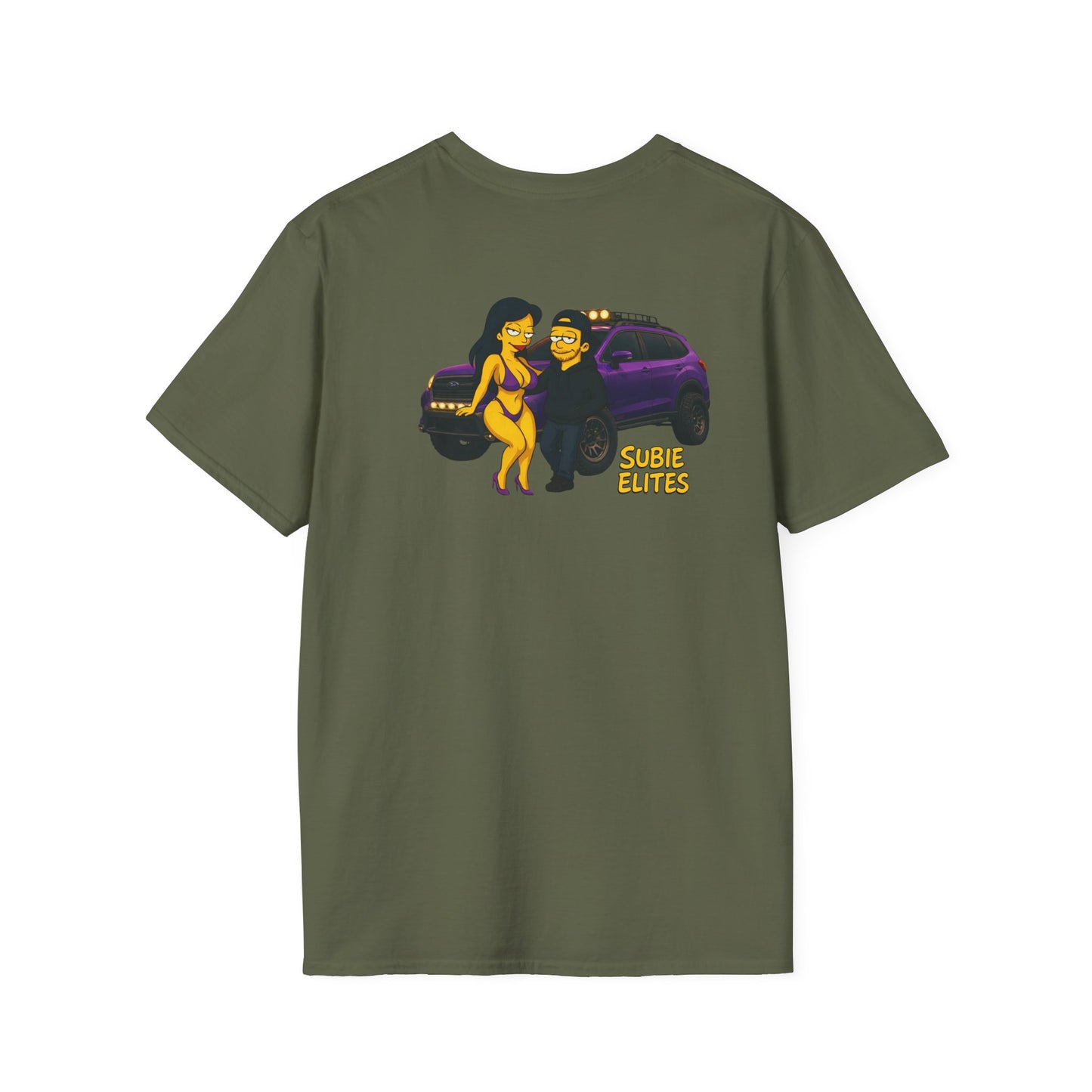 Subie Elites Ascent cartoon couple T-Shirt