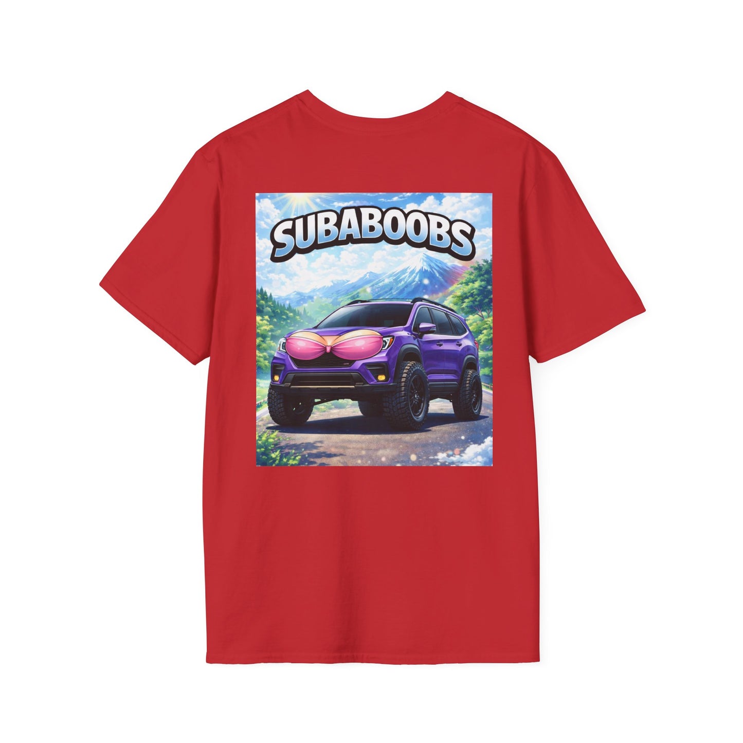 SubaBoobs Ascent Subaru Graphic T-Shirt – "Subie Elites" Back Print Car Tee