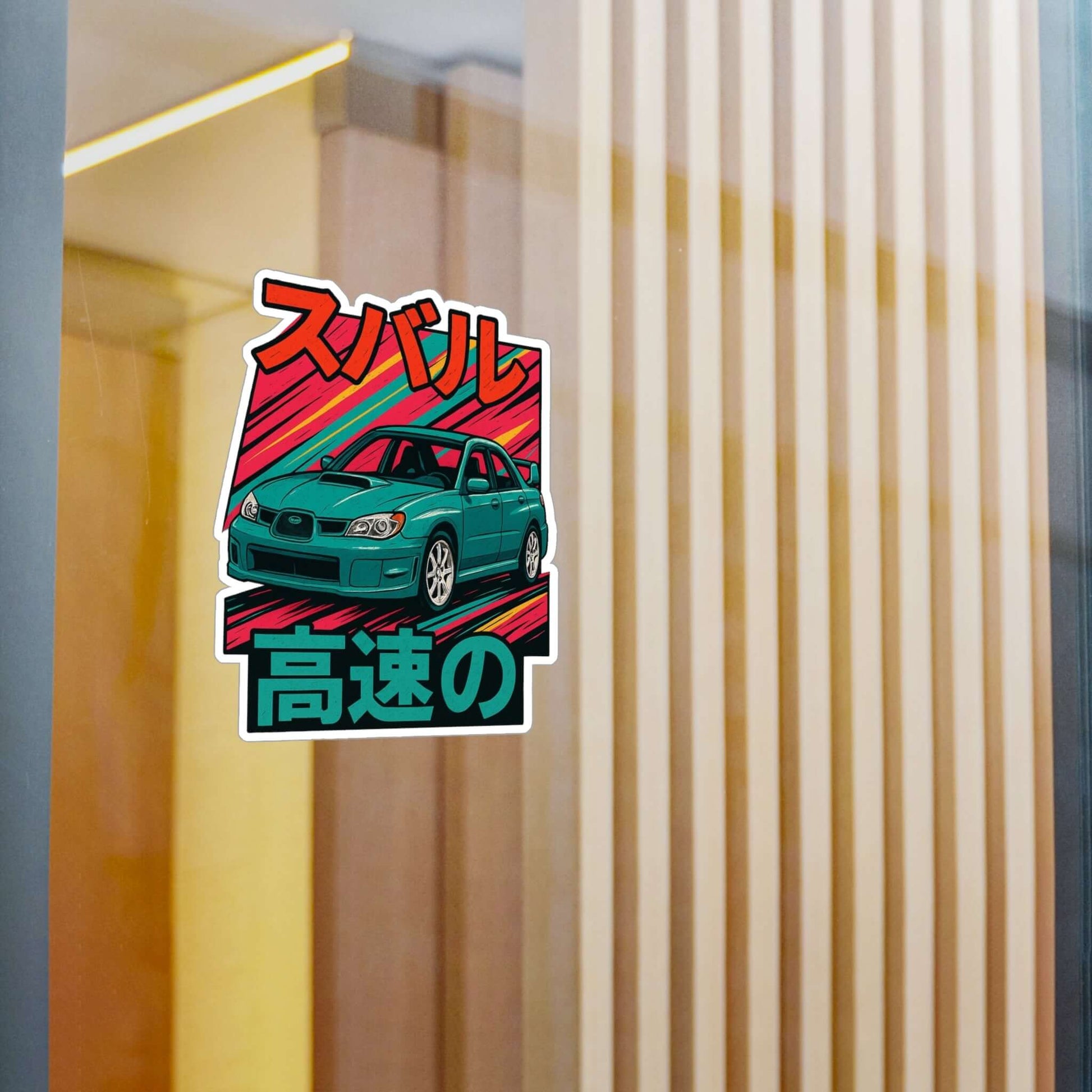 Subaru WRX Hawkeye Japanese Heritage Design-Vinyl Decal