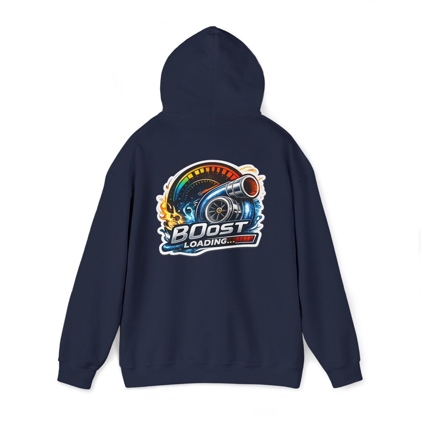 Subie Elites Boost Loading Hoodie — Turbo Car Racing Pullover for Gearheads