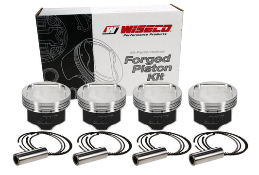 Wiseco EJ20 stroker piston kit with forged pistons and accessories for performance enhancement