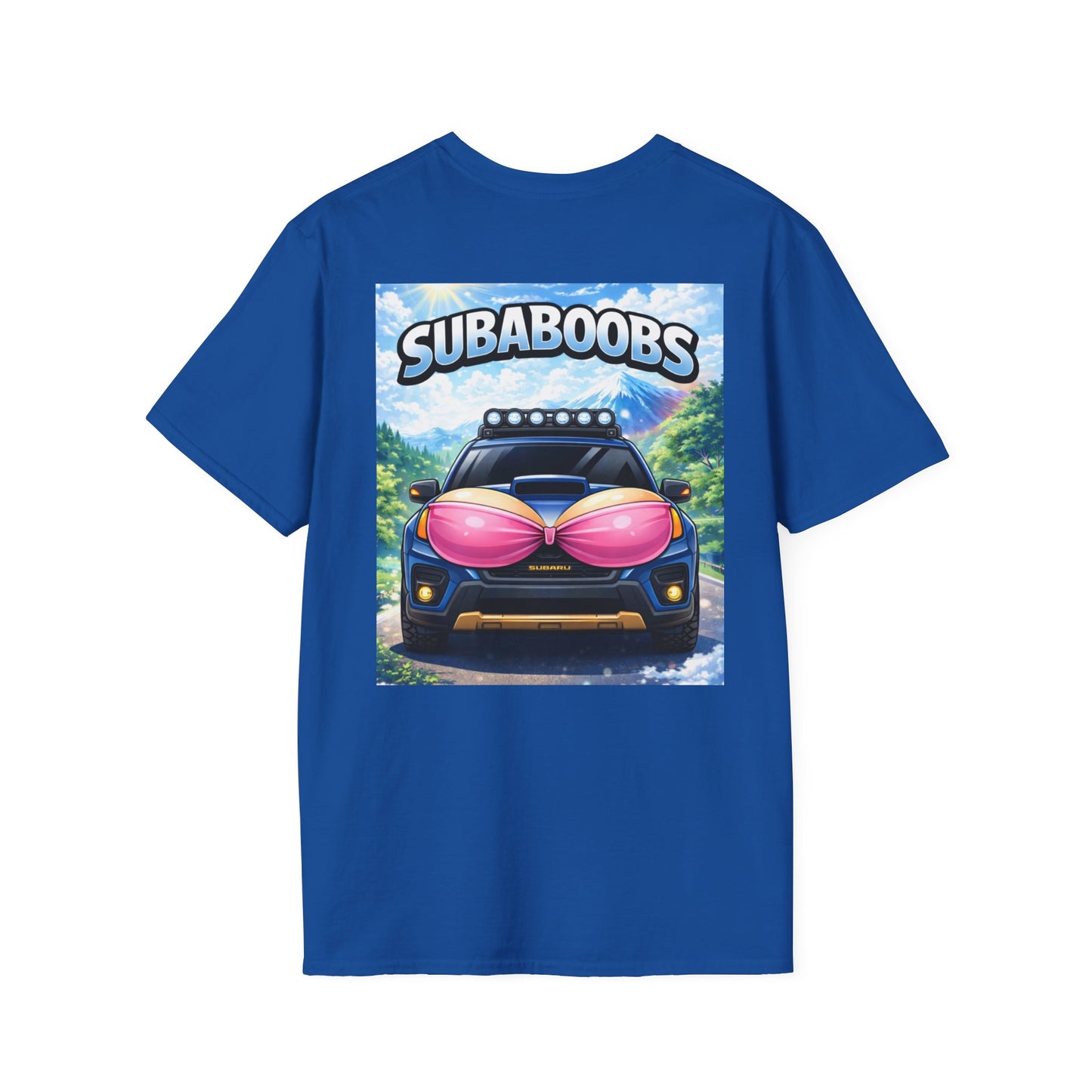 SubaBoobs Forester Wilderness Subaru Tee — 'Subie Elites' Graphic Car T-Shirt