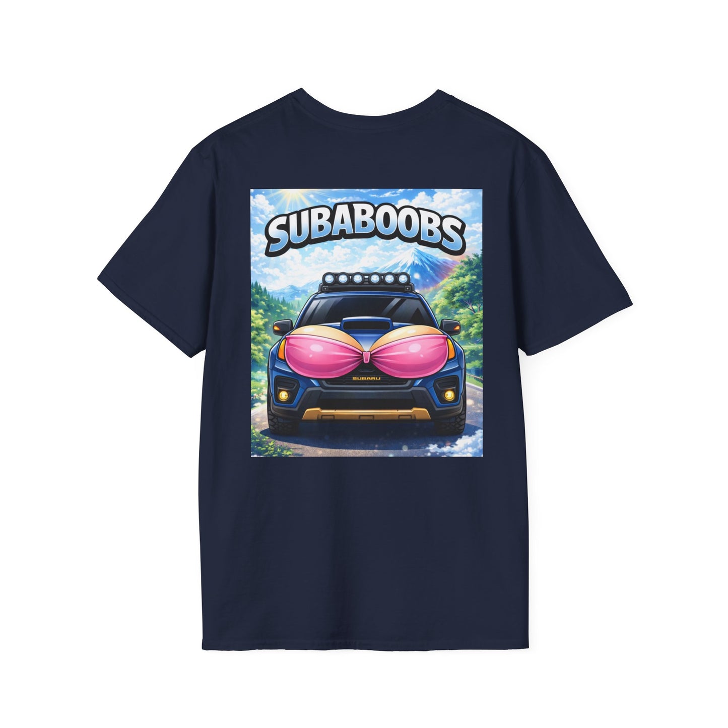 SubaBoobs Forester Wilderness Subaru Tee — 'Subie Elites' Graphic Car T-Shirt