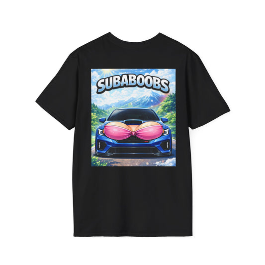 SubaBoobs 22-25 WRX Subaru Tee — 'Subie Elites' Graphic Car Shirt