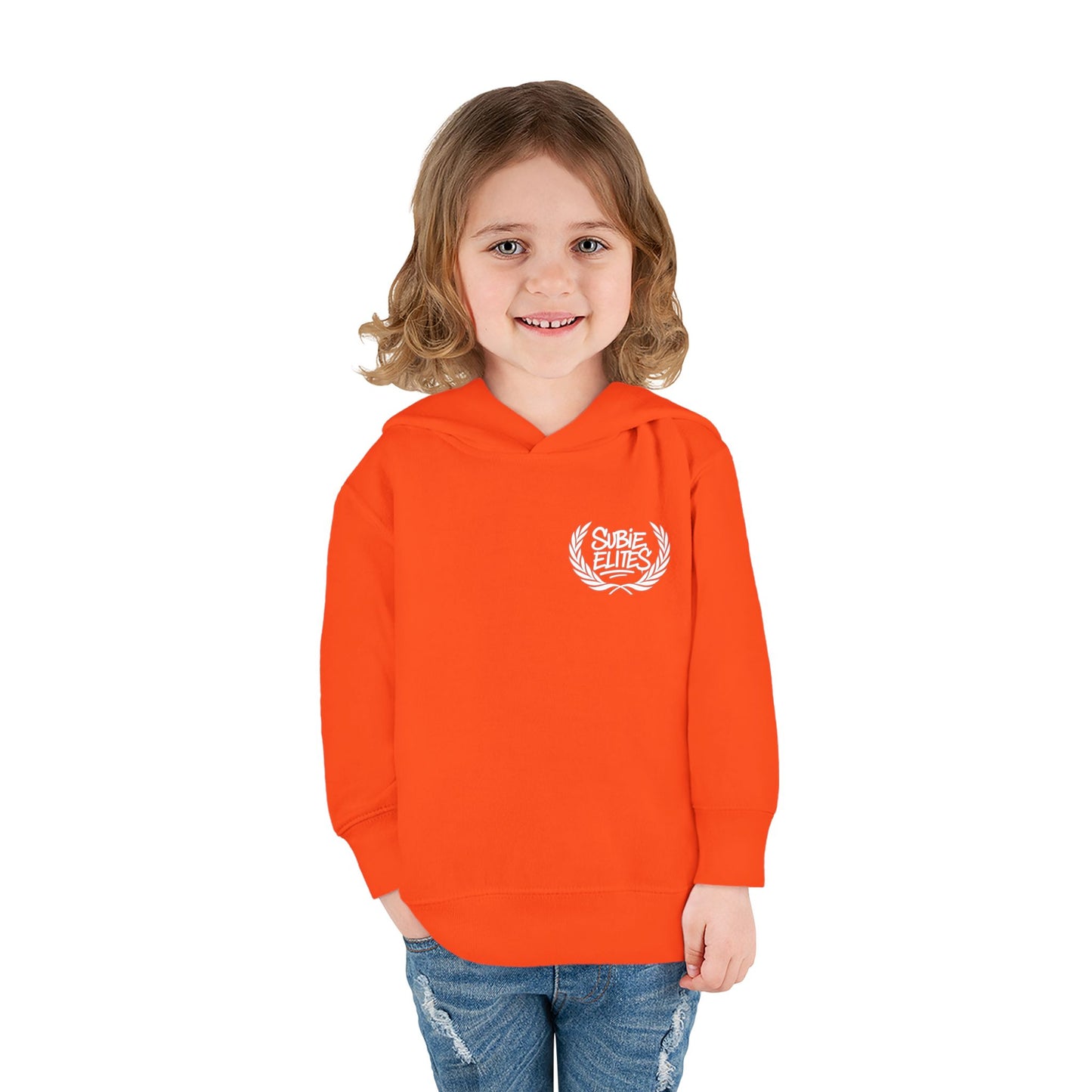 Kids' Fleece Hoodie - Retro Racing Design