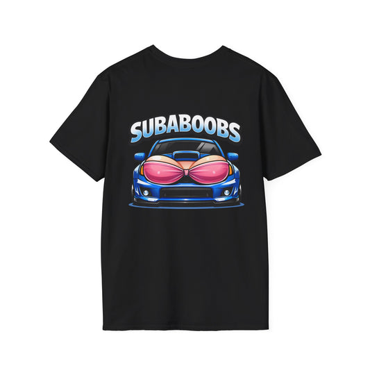 SubaBoobs WRX STI Subaru Car Tee — 'Subie Elites' Graphic T-Shirt