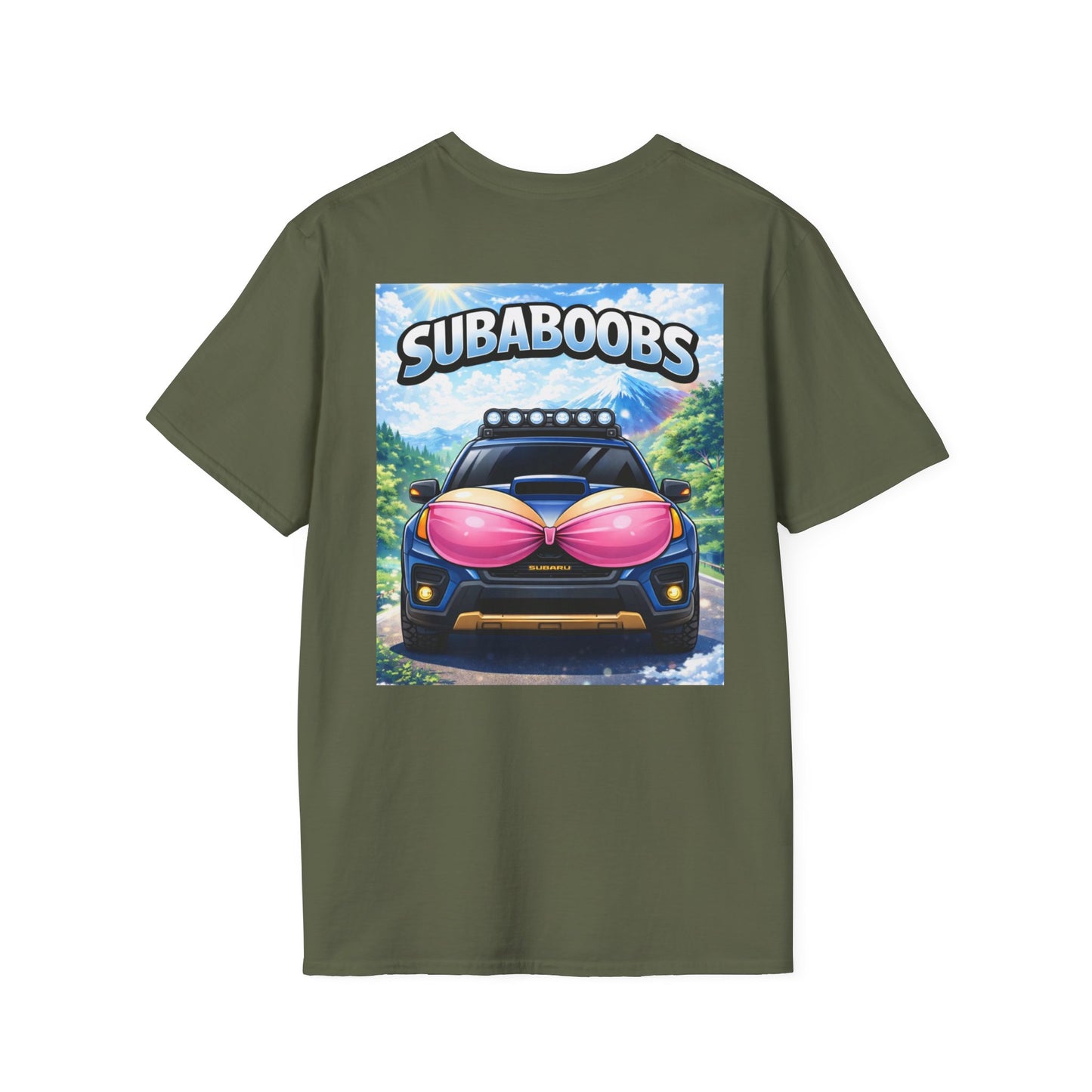 SubaBoobs Forester Wilderness Subaru Tee — 'Subie Elites' Graphic Car T-Shirt