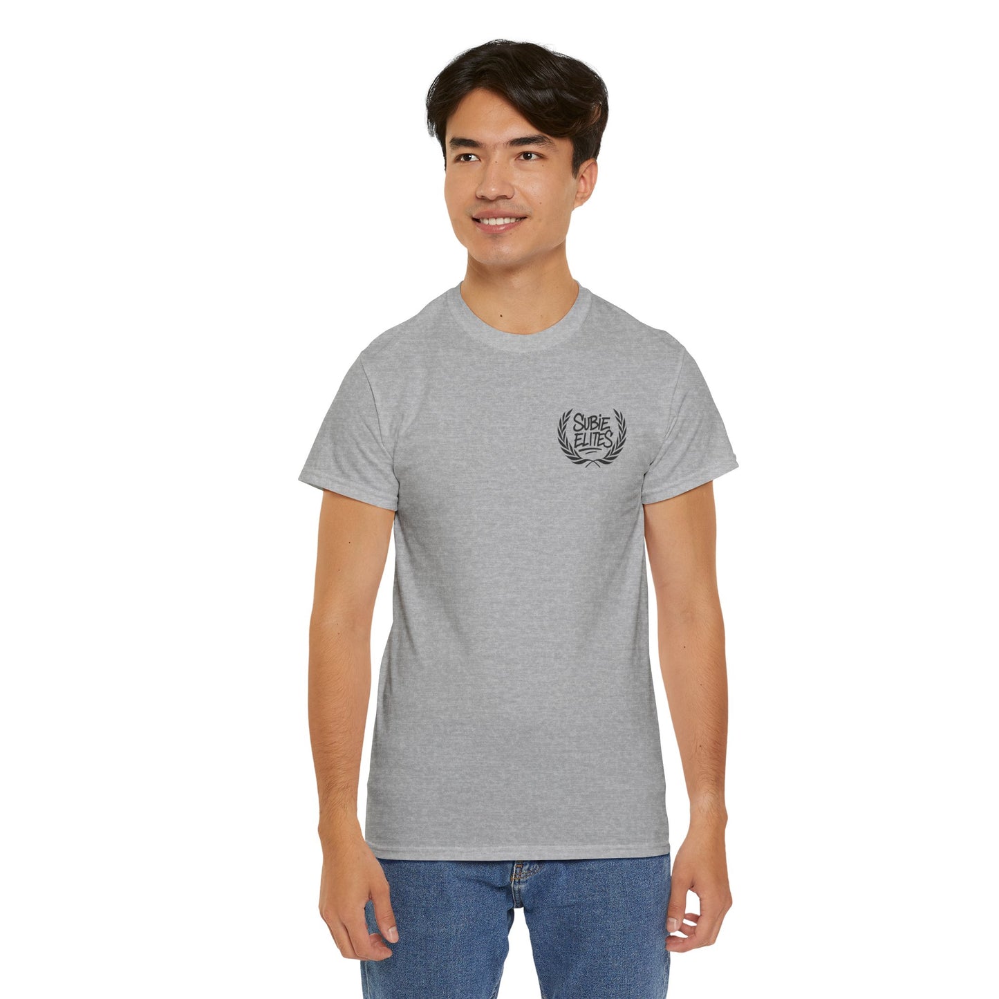 Subie Elites Unisex Heavy Cotton Tee | Casual Graphic Tee for Car Enthusiasts, Perfect Gift for Birthdays, Car Shows, and Everyday Wear