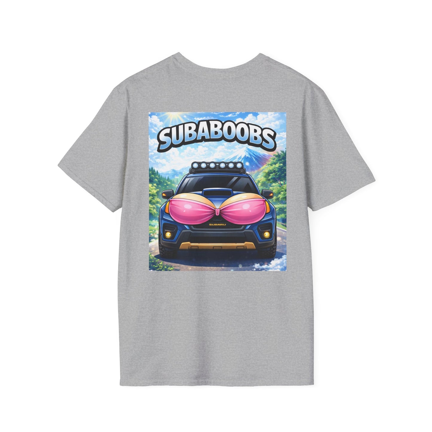SubaBoobs Forester Wilderness Subaru Tee — 'Subie Elites' Graphic Car T-Shirt