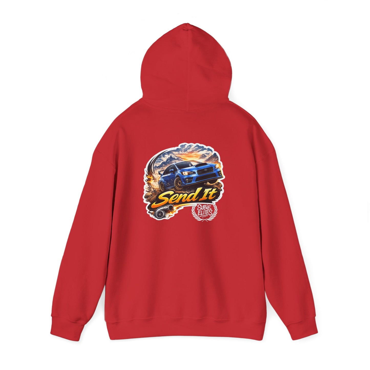 Subie Elites "Send It" Subaru WRX Hoodie — Car Graphic Pullover