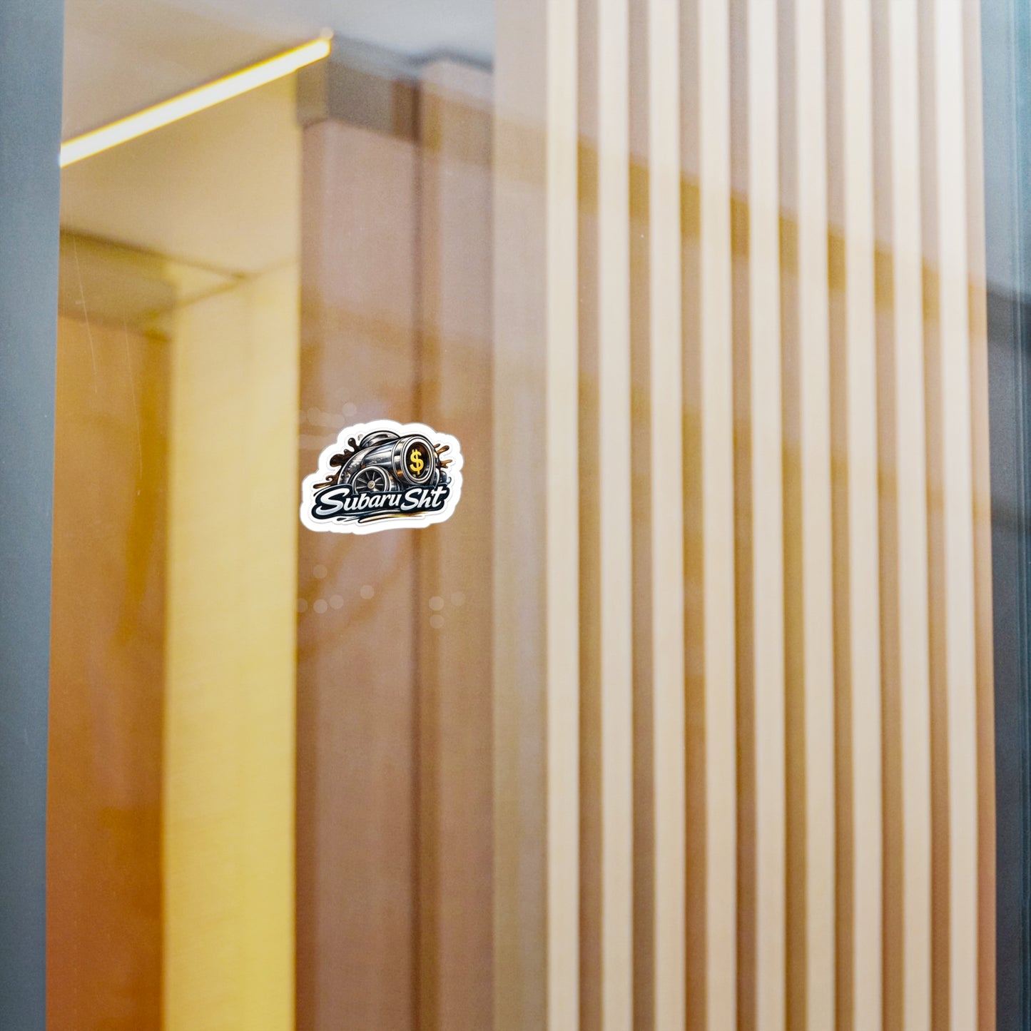 Subie Elites Subaru Sht Turbo Wheel Kiss-Cut Vinyl Sticker - Car Decal