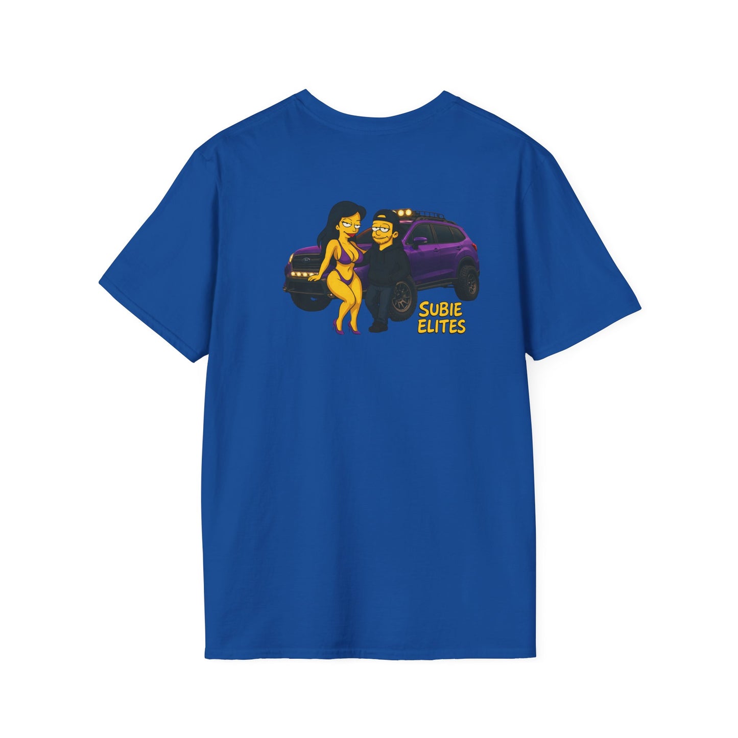 Subie Elites Ascent cartoon couple T-Shirt