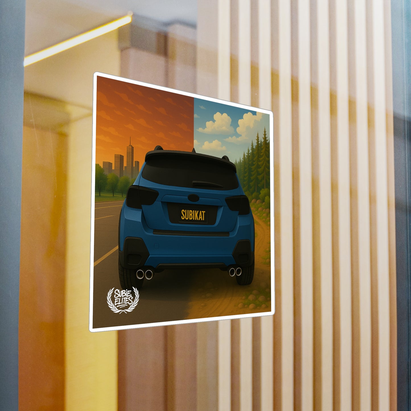 Subaru Sticker AMBASSADOR STICKER- SUBIETREKGRL