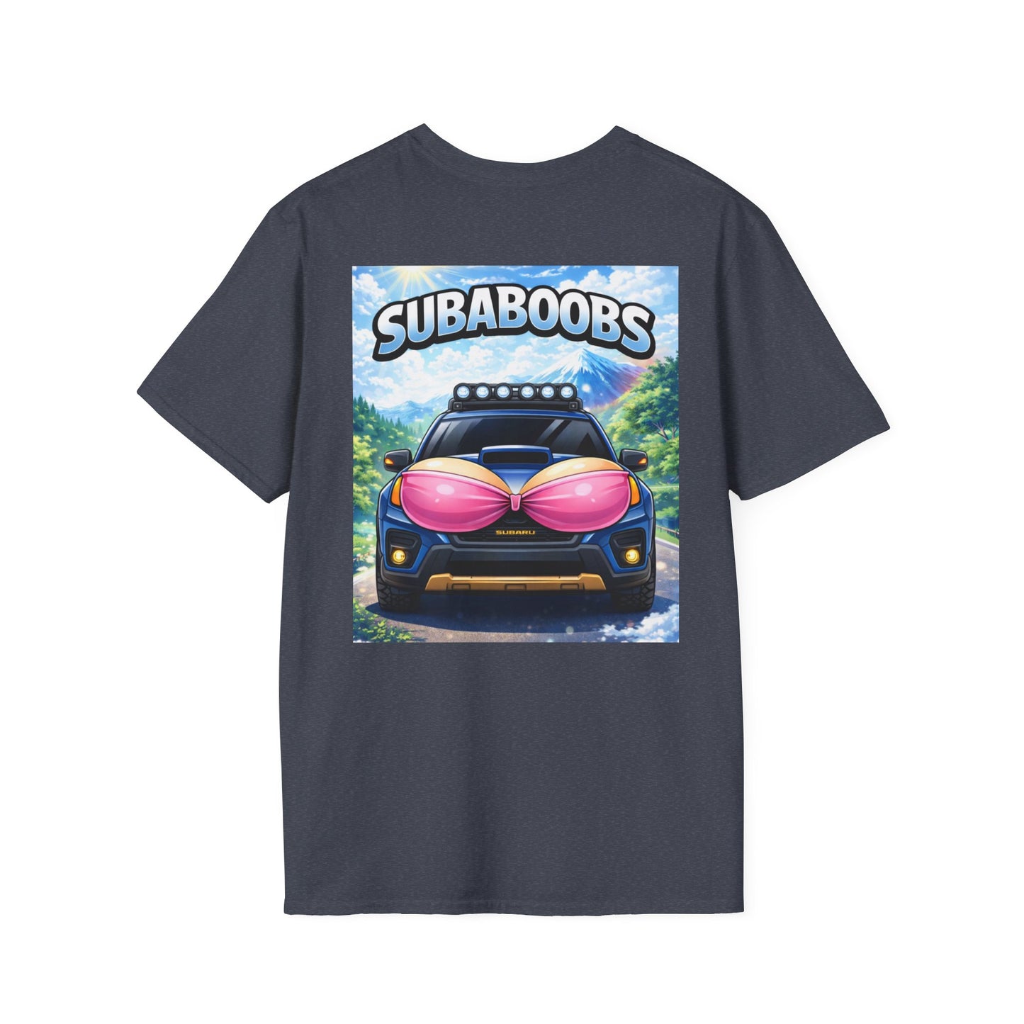 SubaBoobs Forester Wilderness Subaru Tee — 'Subie Elites' Graphic Car T-Shirt