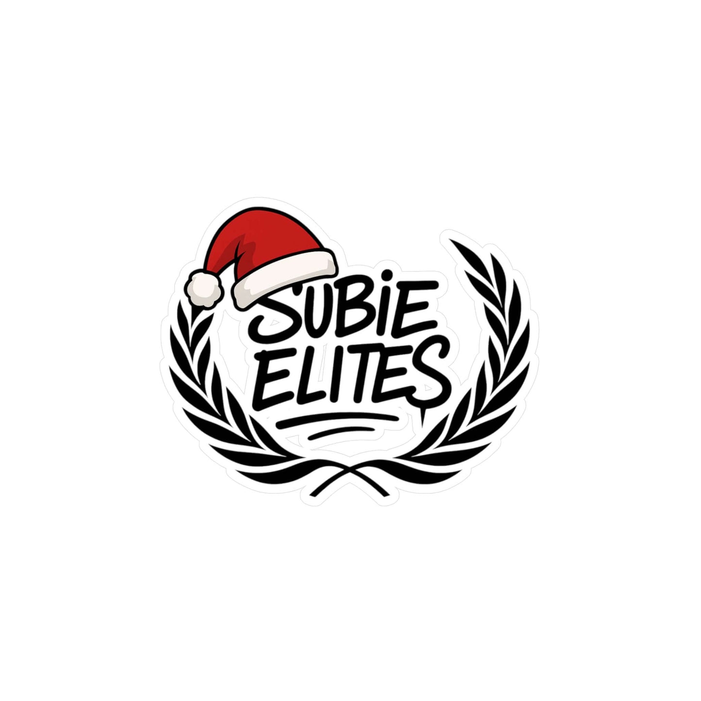 Subie Elites Holiday Crest Sticker