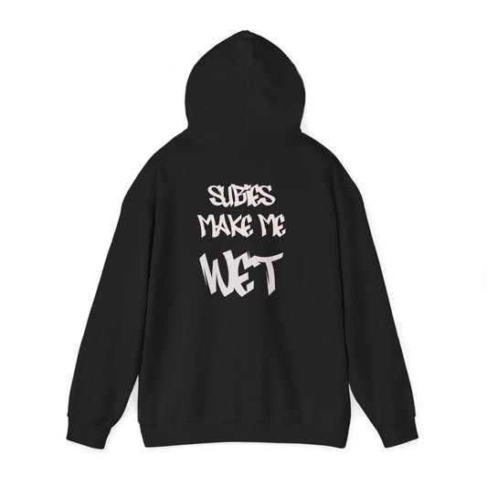 Subie Elites Unisex Hoodie - 'Subies Make me Wet' Design