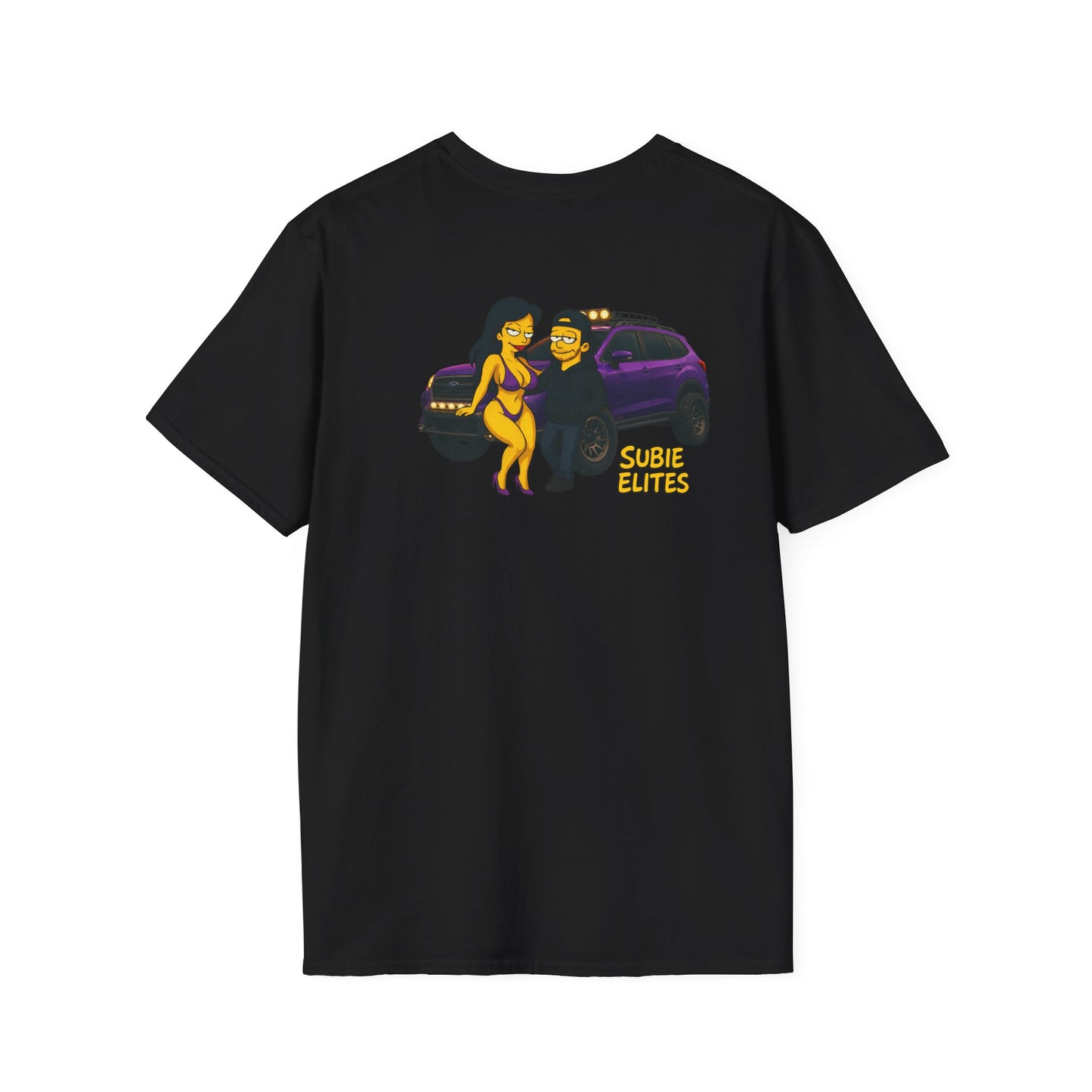 Subie Elites Ascent cartoon couple T-Shirt
