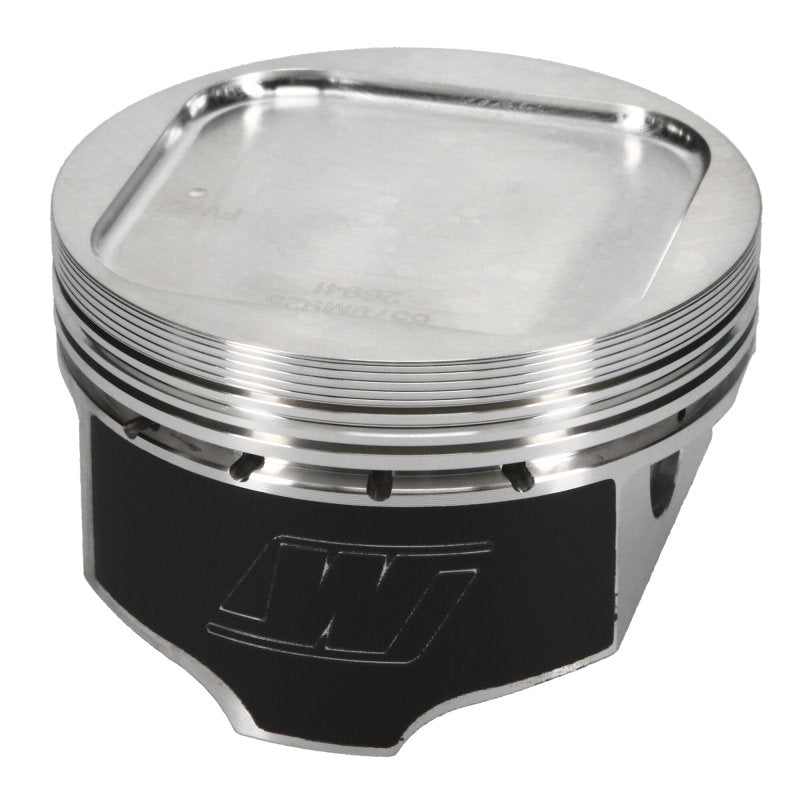 Wiseco Subaru WRX EJ20 stroker piston kit showcasing high-performance forged design.