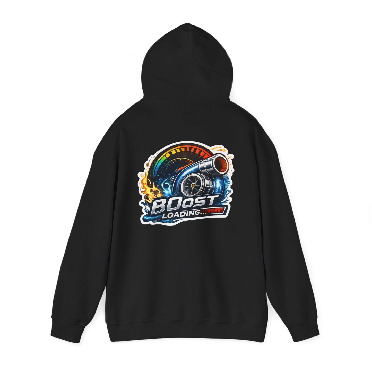 Subie Elites Boost Loading Hoodie — Turbo Car Racing Pullover for Gearheads