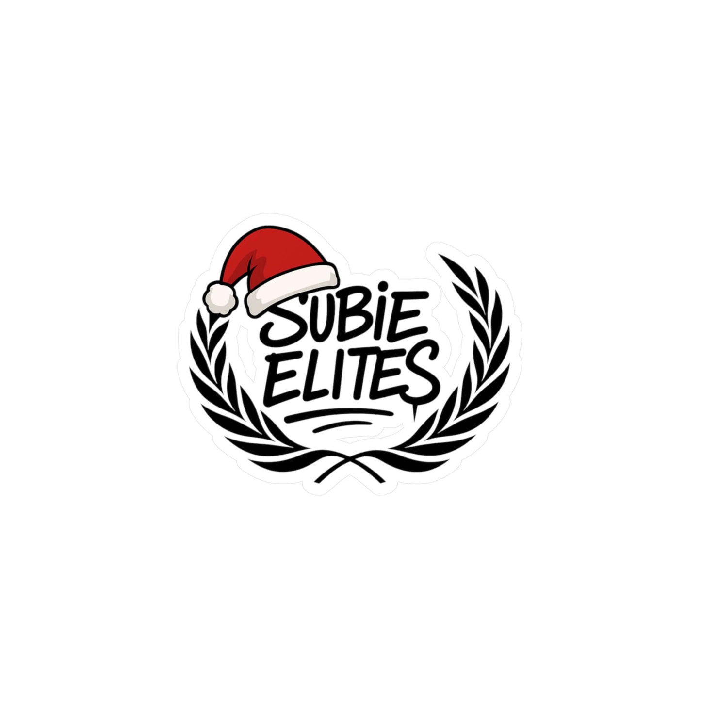 Subie Elites Holiday Crest Sticker
