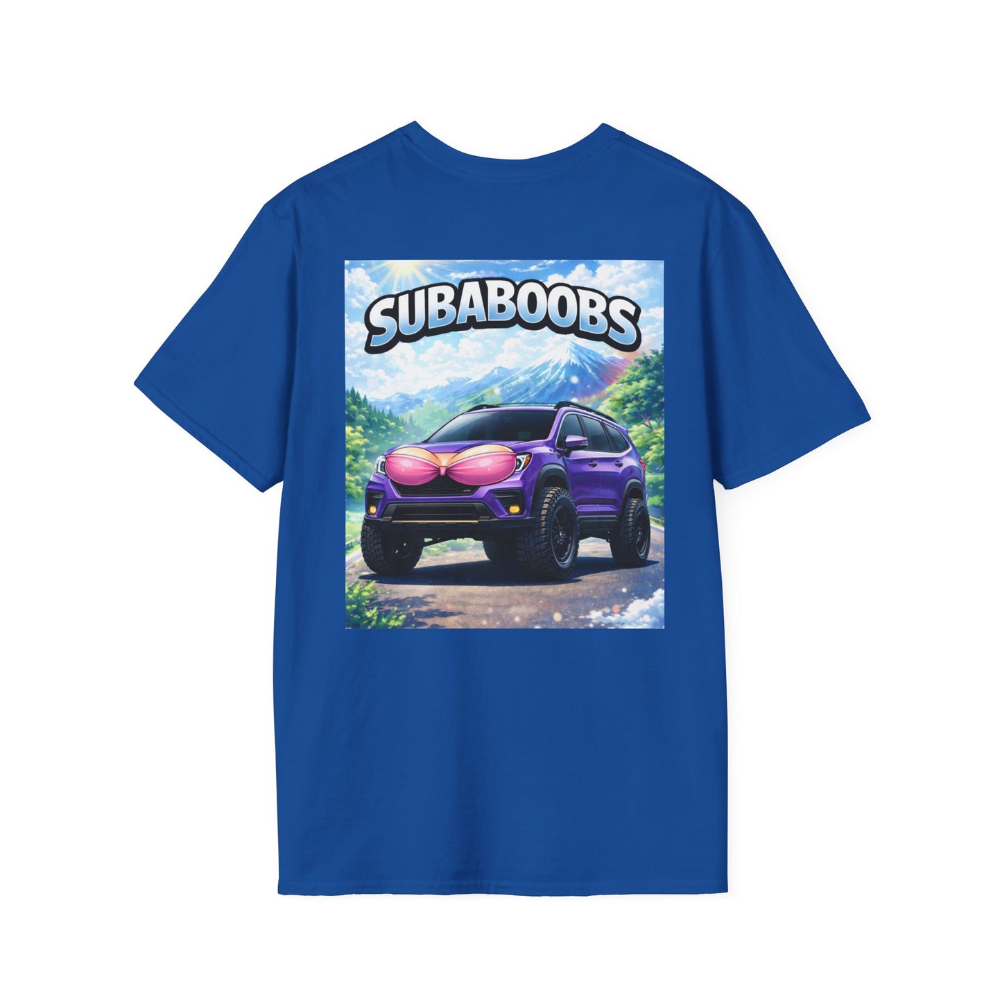 SubaBoobs Ascent Subaru Graphic T-Shirt – "Subie Elites" Back Print Car Tee
