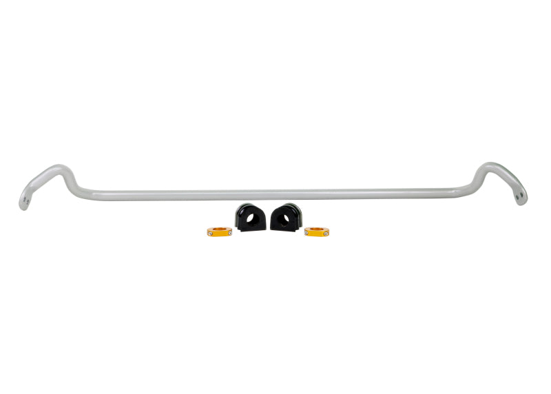 Subaru STi adjustable sway bar with mounting hardware, designed for enhanced grip and performance.