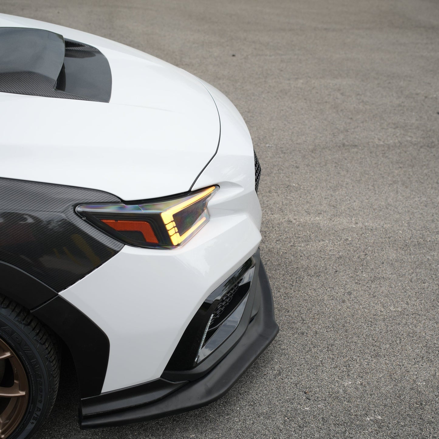 JDMuscle [22-25 WRX] Kogeki Style Front Lip