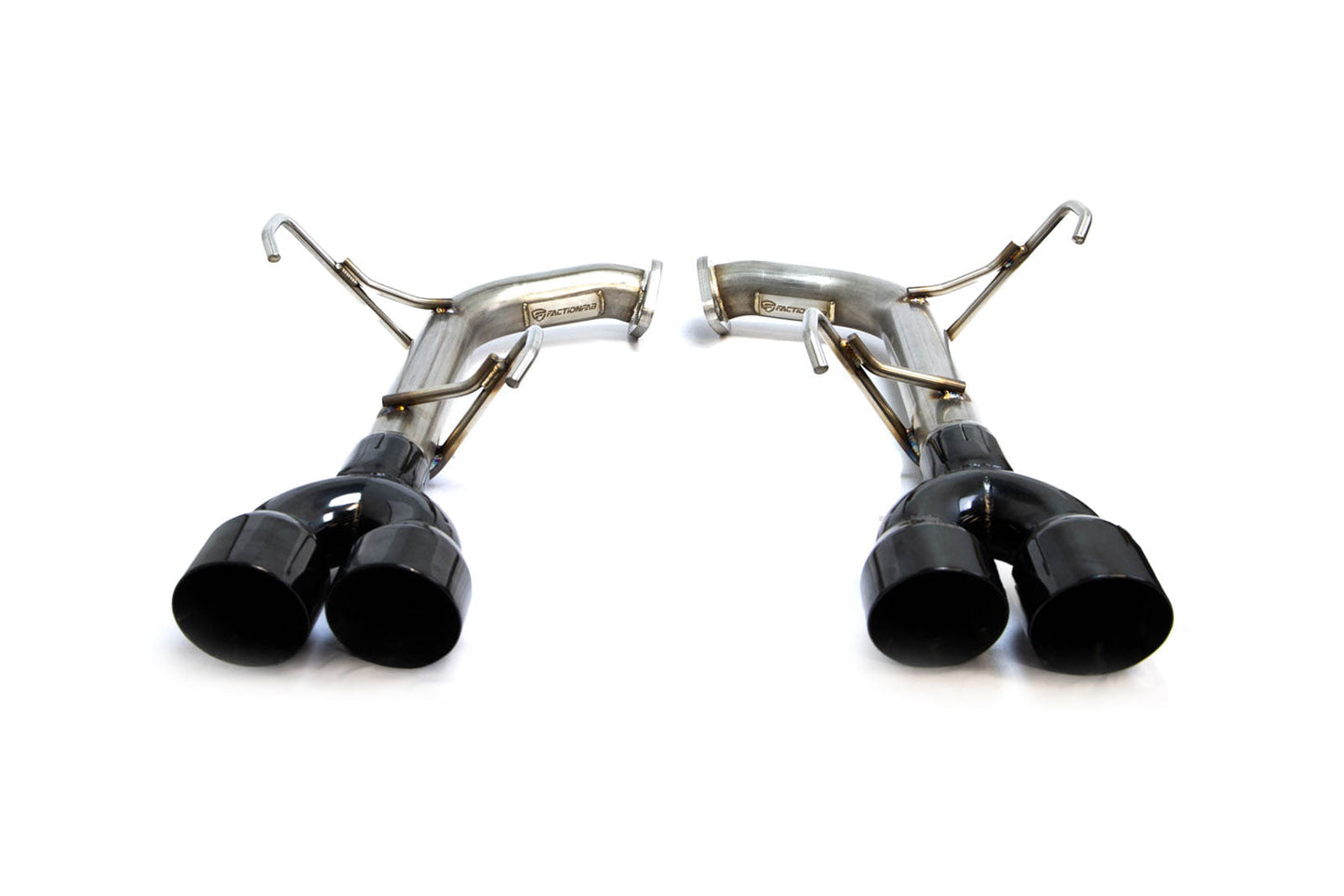 FactionFab Axle Back Exhaust Black Chrome Tip 2022 + WRX