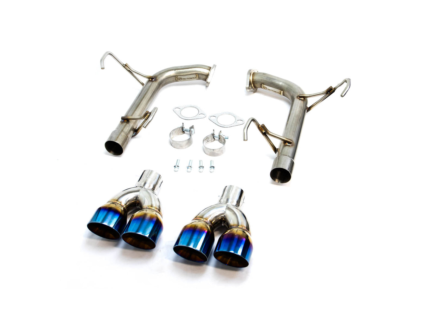 FactionFab Axle Back Exhaust Burnt Stainless Tip 2022+ WRX