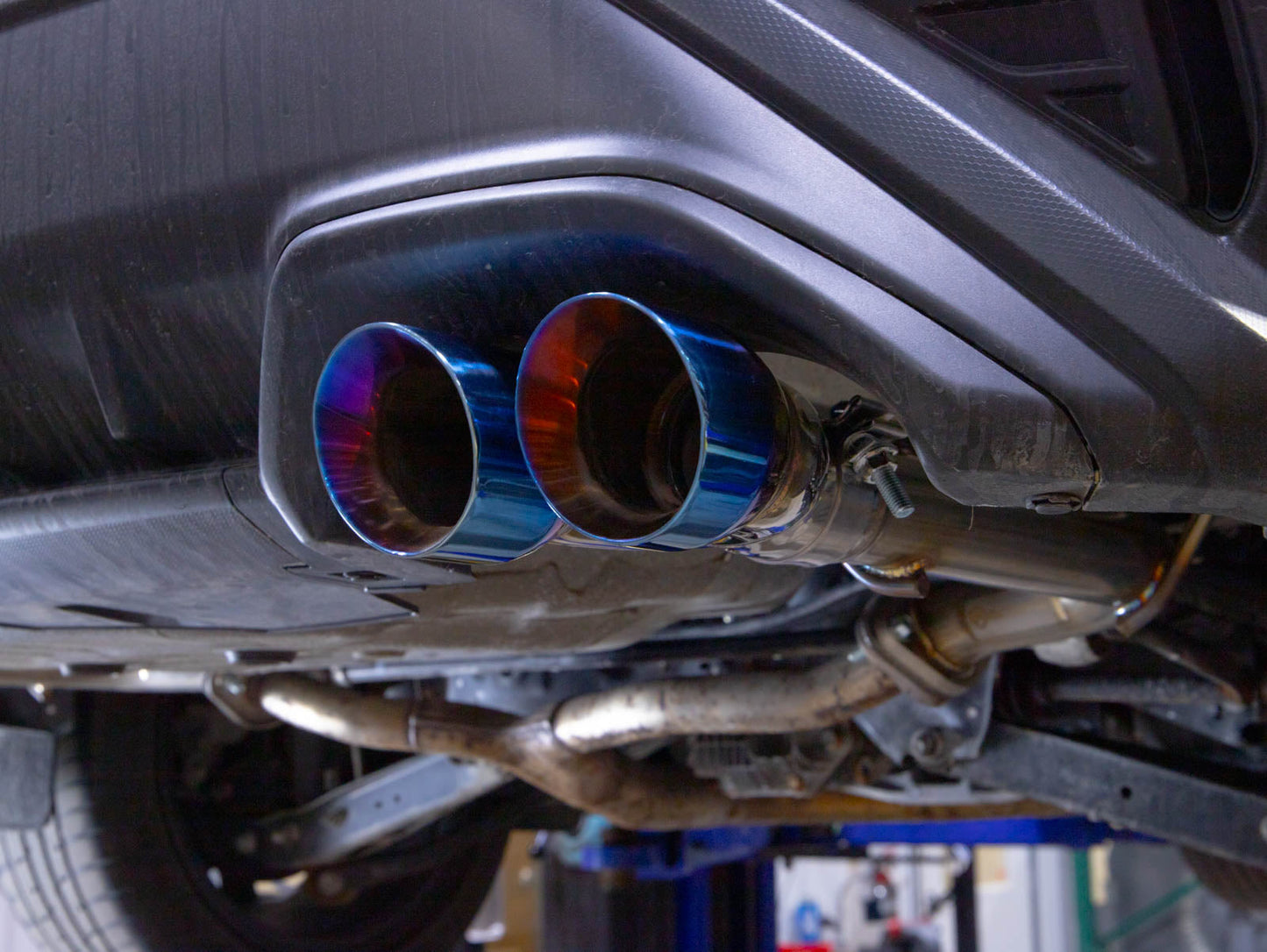 FactionFab Axle Back Exhaust Burnt Stainless Tip 2022+ WRX