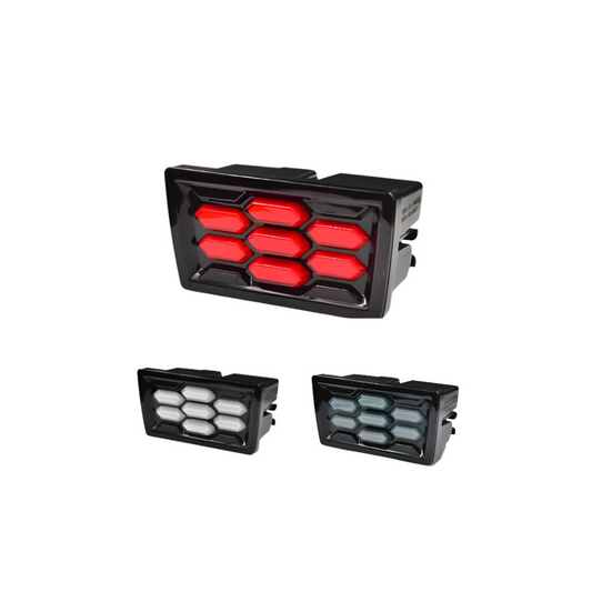 JDMuscle [22-25 WRX] Hex Style Rear Fog/Brake Light