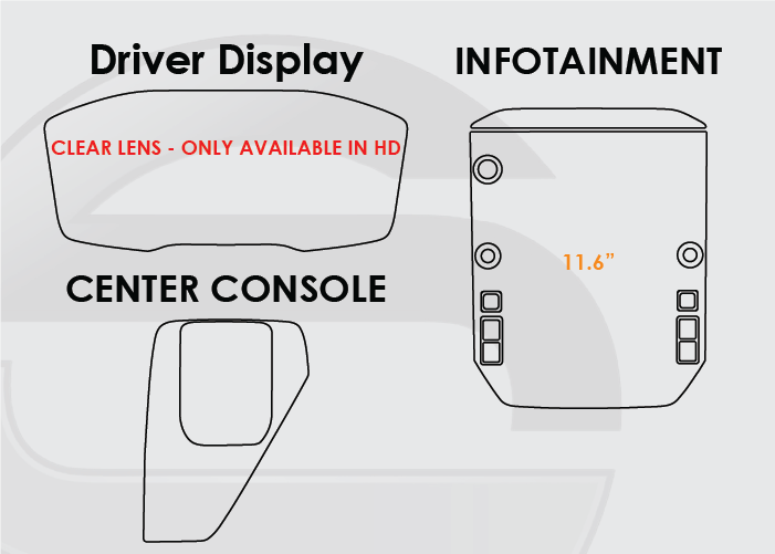 Subaru Crosstrek Screen ProTech Kit