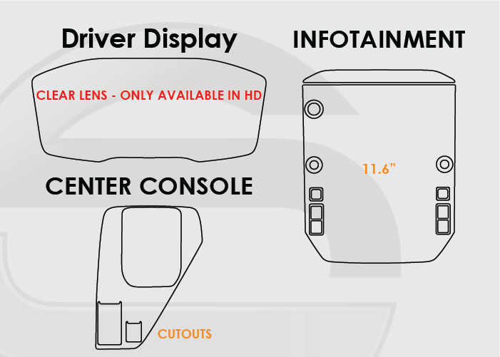 Subaru Crosstrek Screen ProTech Kit