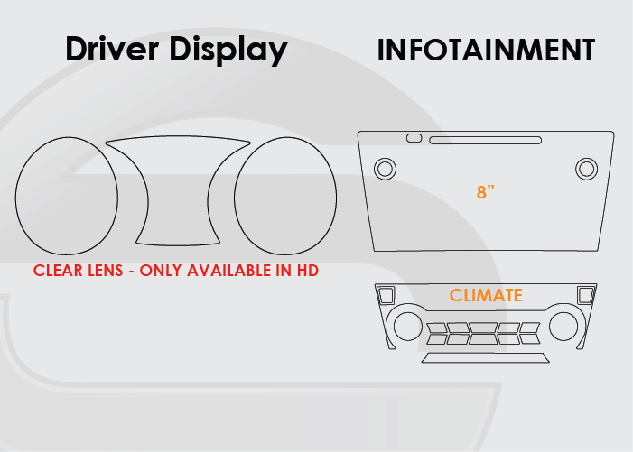 Subaru Legacy Screen ProTech Kit